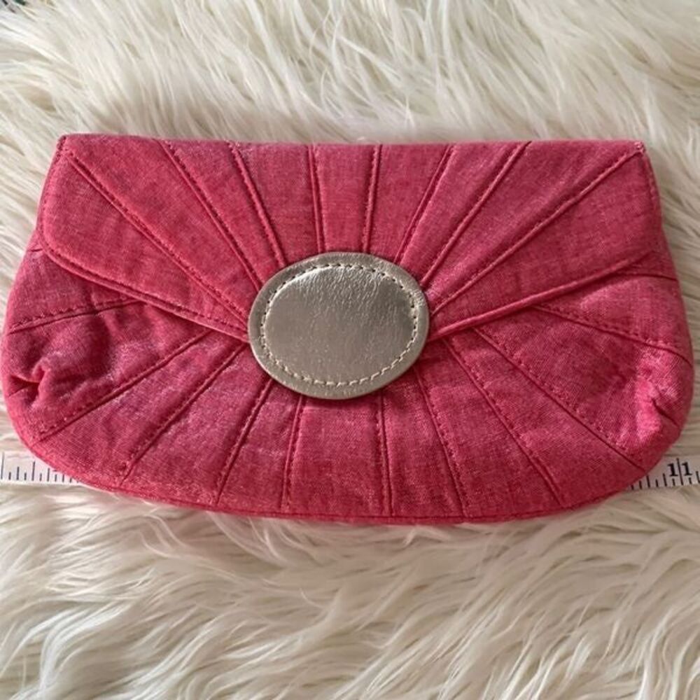 NWOT Chicos Fabric Sparkle Clutch